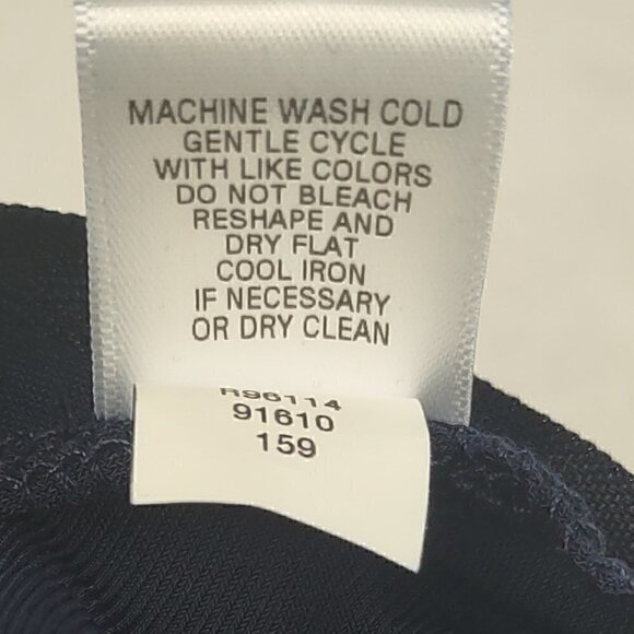 Spense Women's Navy Blue Drape Front Sleeveless Jumpsuit. Size 10 (NWT) - Picture 12 of 12